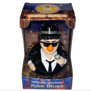Celebriducks Limited Edition Jake Blues Of The Blues Brothers Rubber Duck Jeep